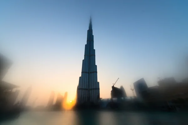 Burj Khalifa es el rascacielos más alto del mundo —  Fotos de Stock