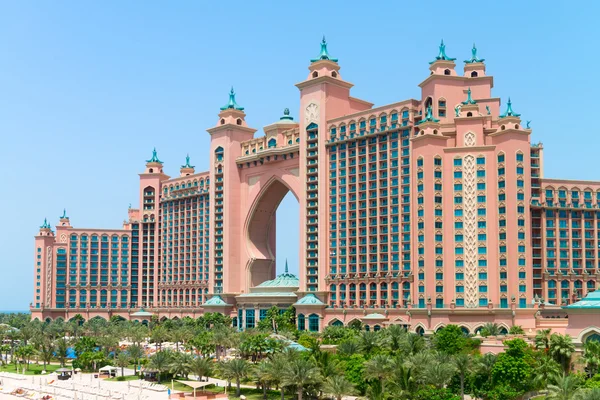 Atlantis, Palm, ogromne i piękny ośrodek hotel kompl — Zdjęcie stockowe