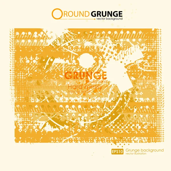 Grunge Texture jaune — Image vectorielle