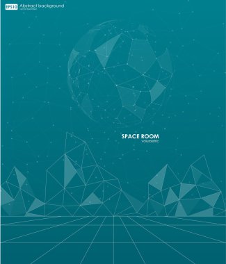 fütüristik hud arka plan