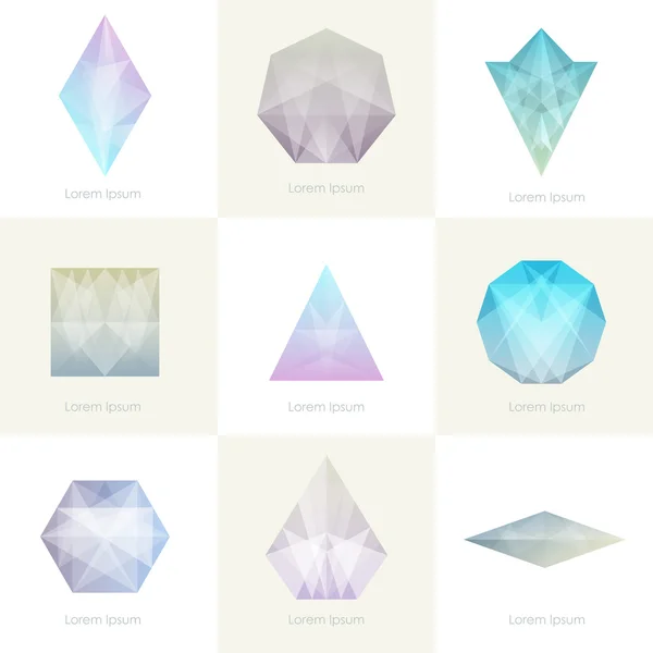 Trendy Kristal mücevher seti