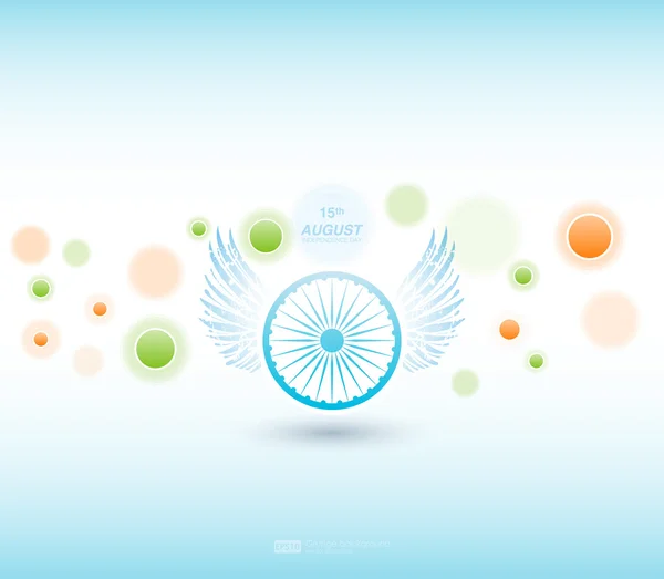 Fundo do dia da independência da Índia —  Vetores de Stock