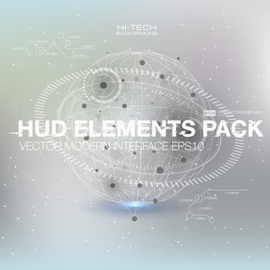 Infographic öğeleri arka plan