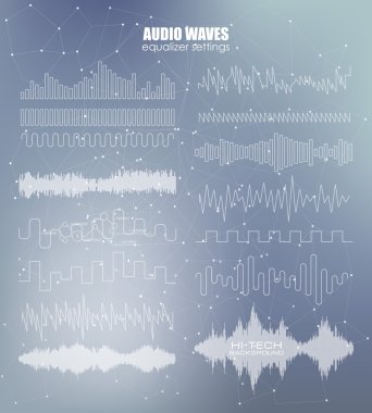 Ses Ekolayzır teknoloji ayarla, müzikal nabız