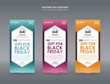 Siyah Cuma koleksiyon satış afiş