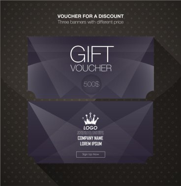 Hediye çeki şablonu