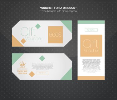 Hediye çeki şablonu