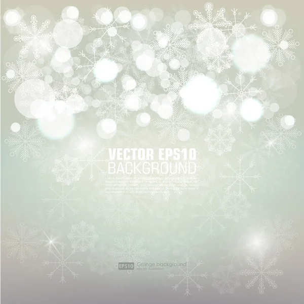 Abstract Winter background — Stock Vector