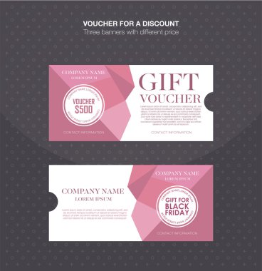 Hediye çeki şablonu