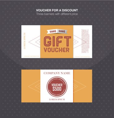 Hediye çeki şablonu