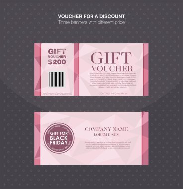 Hediye çeki şablonu