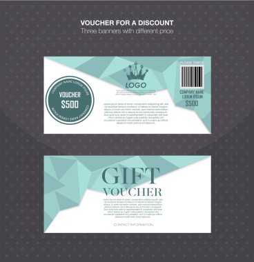 Hediye çeki şablonu