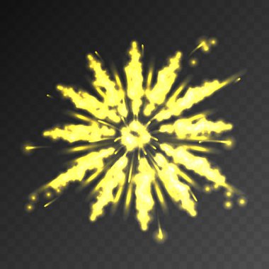 Köpüklü patlama şenlikli desenli havai fişek