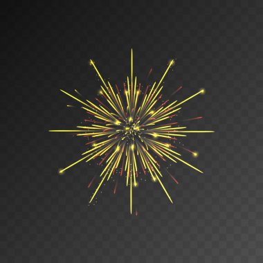 Köpüklü patlama şenlikli desenli havai fişek