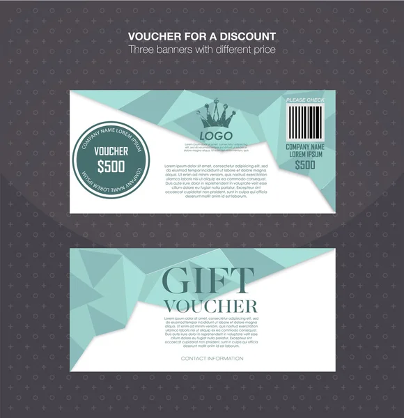 Hediye çeki şablonu