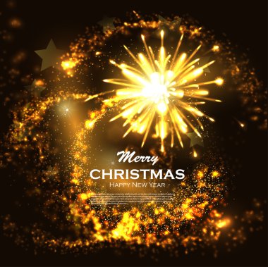 Blurred Christmas Lights for Xmas Design