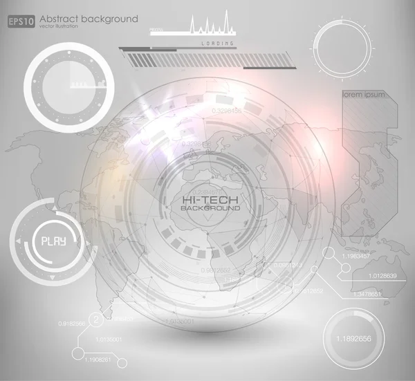 Globala sociala medier koncept — Stock vektor