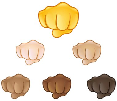 Yumruklu el işareti emoji