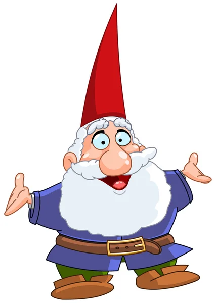 Heureux gnome — Image vectorielle