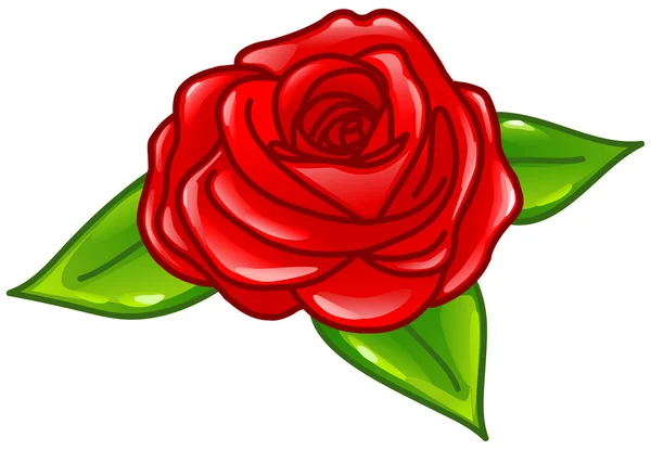 Rosa. — Vector de stock