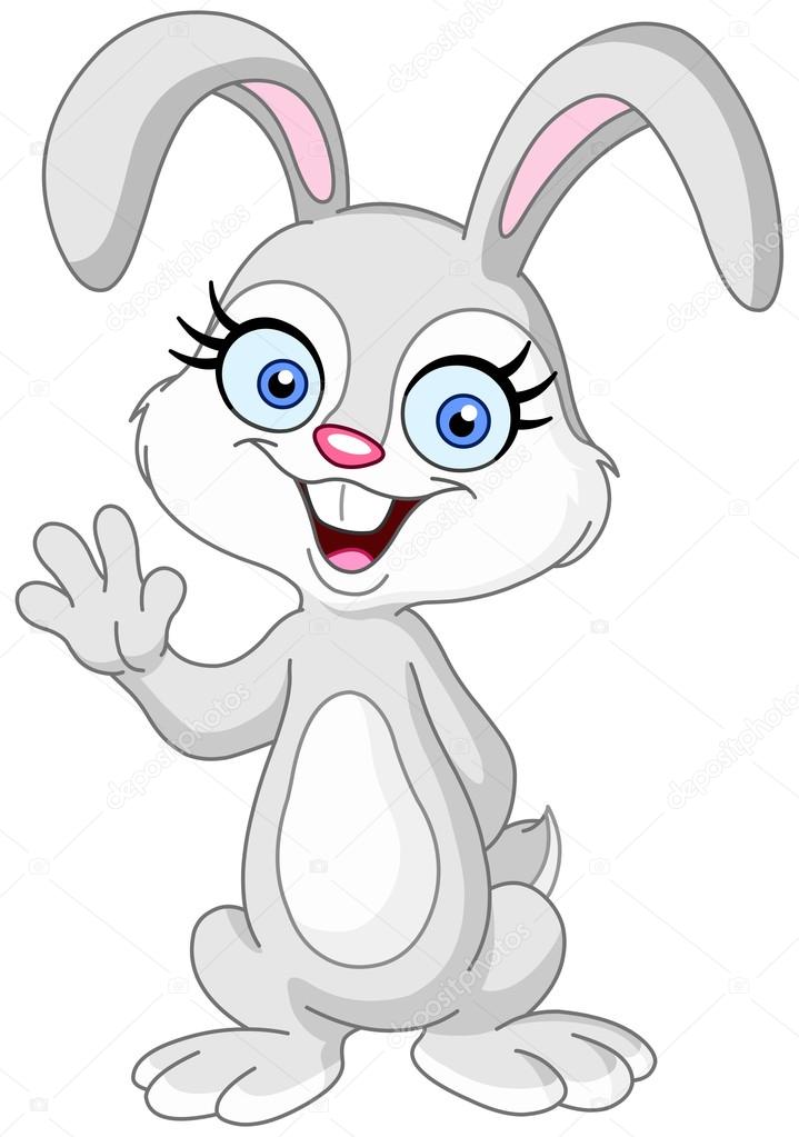 Waving bunny female Stock Vector Image by ©yayayoyo #66584285 Waving bunny female Stock Vector Image by ©yayayoyo #66584285
