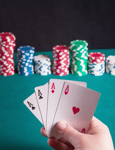 Poker — Foto Stock