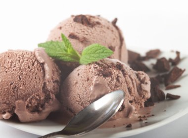 çikolatalı dondurma.