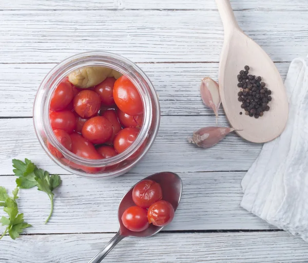 Tomates en escabeche — Foto de Stock