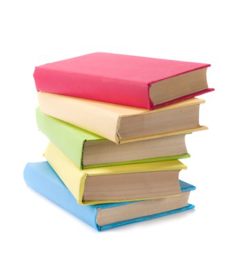  Beyaz arkaplan üzerine kitaplar