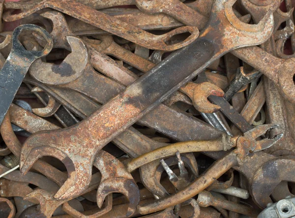 Old wrenches — Stock Photo, Image