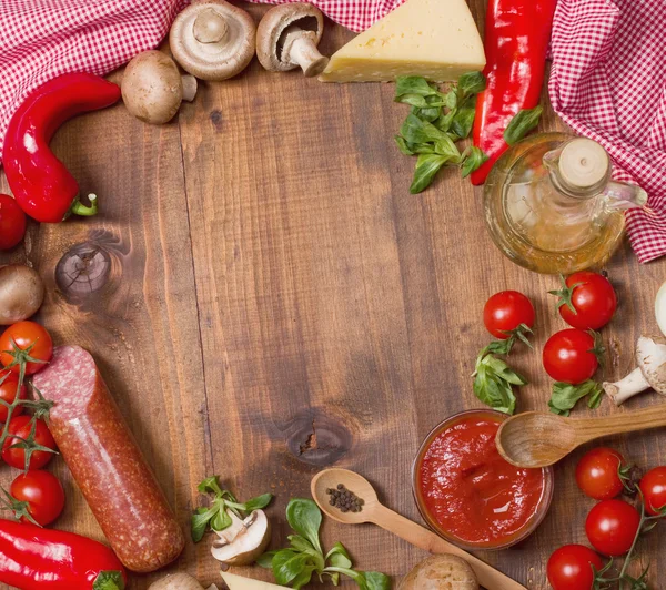 Pizza — Stockfoto