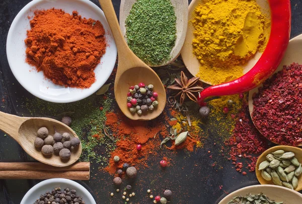 Various spices — Stock Photo, Image