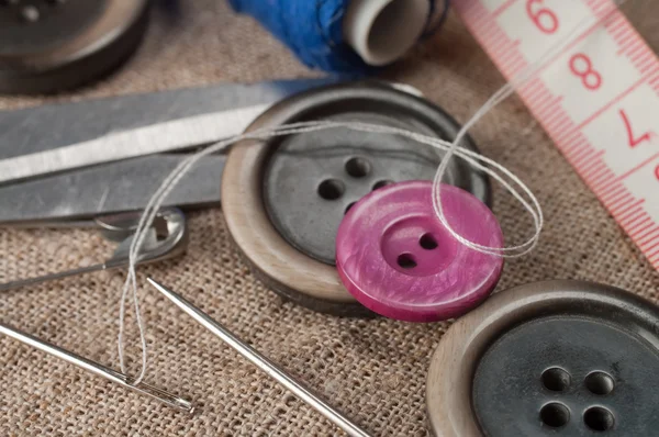 Sewing accessories — Stock Photo, Image