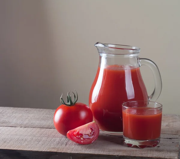 Jar with tomato — Stock Photo, Image