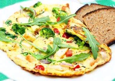 Omlet. Kahvaltı