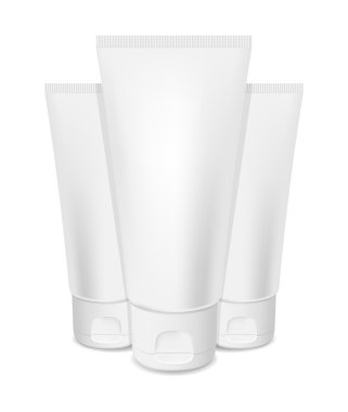 Fotogerçekçi krem tüpleri