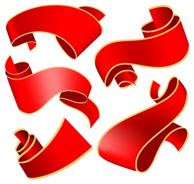 Kırmızı kurdeleler hazır.