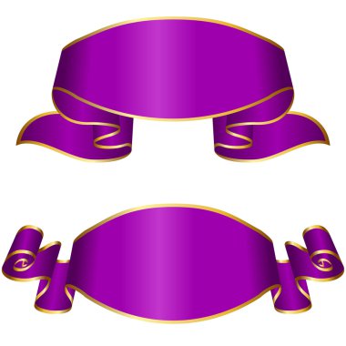 Mor şerit koleksiyonu