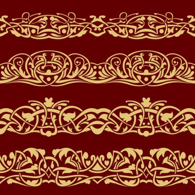 altın çiçek sorunsuz kenarlık