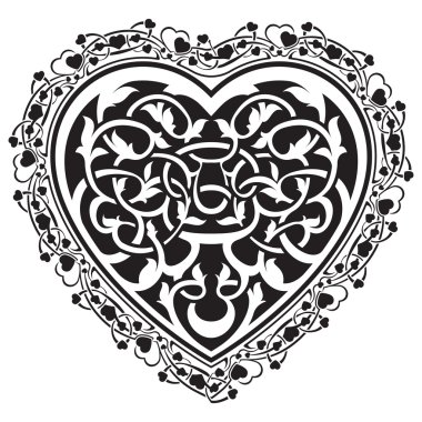 Sevgililer günü tatto kalp