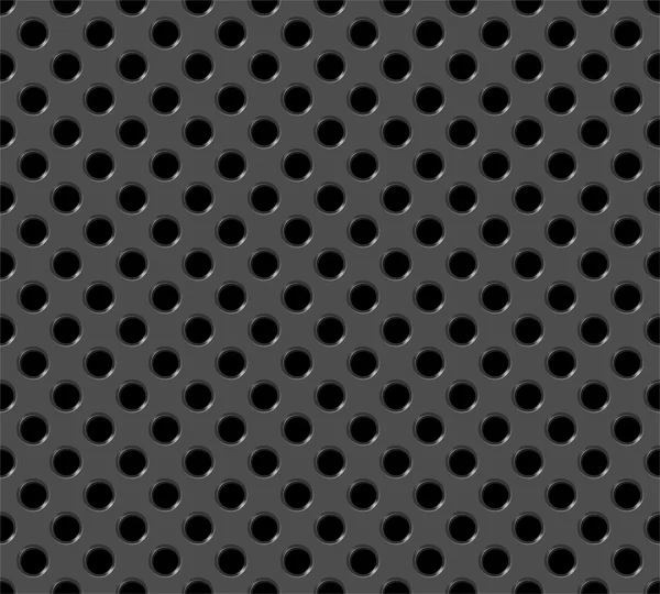 Grille métallique motif sans couture — Image vectorielle