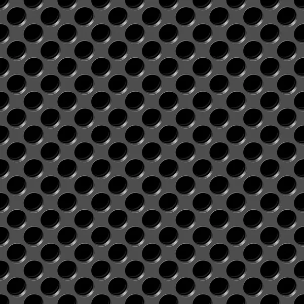 Grille métallique motif sans couture — Image vectorielle