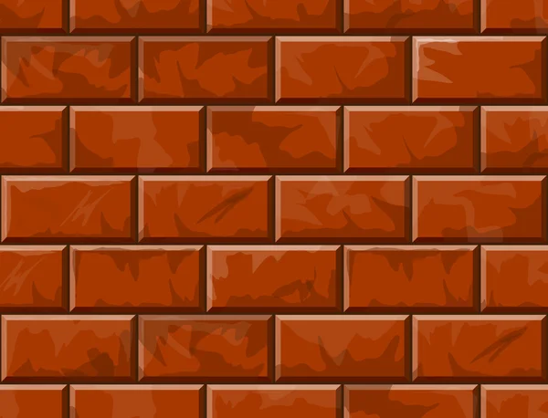 Background of brick wall texture — Stock Vector