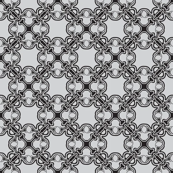 Black seamless pattern — Stock Vector