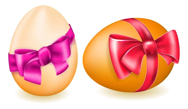 Yaylı Paskalya yumurtası — Stok Vektör