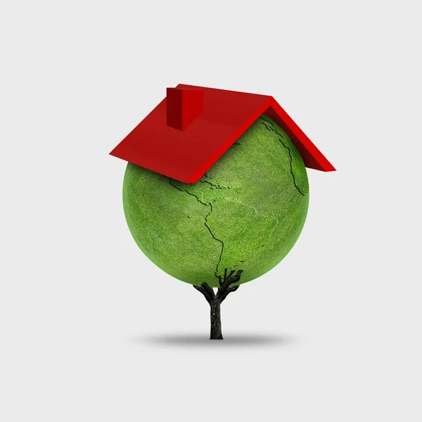 Our green home — Stock Photo, Image