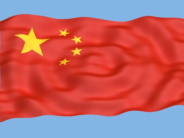 Vlag van china — Stockfoto