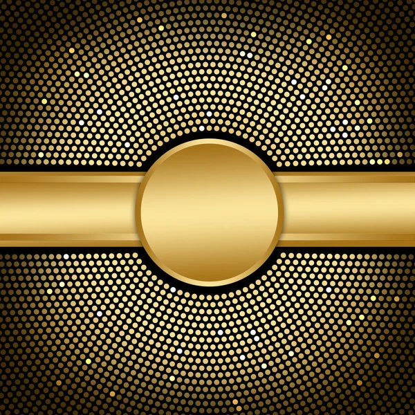 Golden Disco  Background — Stock Photo, Image