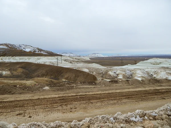 Bozkır Dağı. Mangistau bölgesi. Kazakistan. — Stok fotoğraf