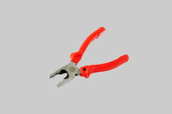 Pliers with red handles — Stock Photo, Image